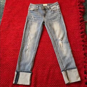 Hudson distressed teen’s jeans